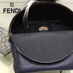 FENDI 027-2 潮流新款BagBugs小怪獸拼色原版皮雙肩包書包