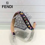 FENDI 033-6 潮流炫彩STRAP YOU彩色亞克力原版皮百搭包包肩帶