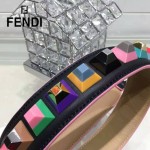 FENDI 033-6 潮流炫彩STRAP YOU彩色亞克力原版皮百搭包包肩帶