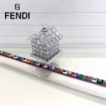 FENDI 033-6 潮流炫彩STRAP YOU彩色亞克力原版皮百搭包包肩帶