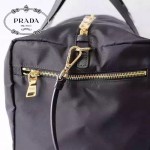 PRADA BL0706-01 專櫃時尚新款原版降落傘尼龍面料配牛皮女士手提斜挎包健身包