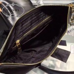 PRADA BN2107-01 專櫃時尚新款原版降落傘尼龍面料配牛皮大號斜背包