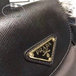 PRADA BN2107-01 專櫃時尚新款原版降落傘尼龍面料配牛皮大號斜背包