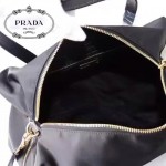PRADA BL0706-01 專櫃時尚新款原版降落傘尼龍面料配牛皮女士手提斜挎包健身包