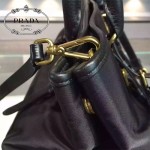 PRADA BN1881-04 人氣熱銷經典款原版帆布配牛皮大號手提肩背包
