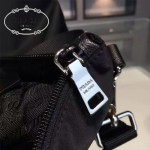 PRADA BR4696F-01 專櫃新款原版降落傘尼龍面料配牛皮男女通用款購物袋