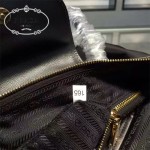 PRADA BN2107-01 專櫃時尚新款原版降落傘尼龍面料配牛皮大號斜背包