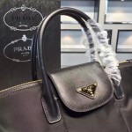 PRADA BN2106-01 專櫃時尚新款原版降落傘尼龍面料配牛皮小號斜背包