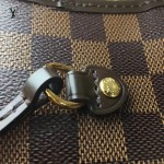 LV N4163 專櫃新款NEVERFULL原單咖啡格配粉色內裡中號購物袋