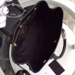 PRADA BN1841-03 人氣熱銷經典款原版帆布配牛皮小號手提肩背包