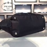 PRADA BR4696F-01 專櫃新款原版降落傘尼龍面料配牛皮男女通用款購物袋