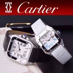 CARTIER-303-06 時尚新款卡地亞壹百周年紀念山度士系列情侶款式瑞士石英腕表