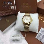 COACH-08 潮流百搭新款女士土豪金原單316精鋼錶殼石英腕錶