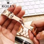 ROLEX-052 商務男士之選土豪金迪通拿系列3836瑞士全自動機械腕錶