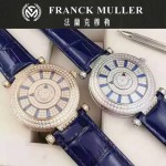 Franck Muller-26 名媛摯愛神秘時間系列土豪金滿天星鑲鑽2836全自動機機械腕錶