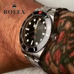 ROLEX-055 勞力士特工007限量版藍寶石鏡面自動機械腕表