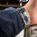 ROLEX-061 勞力士Tattoo水鬼系列純手工紋身雕刻2813全自動機械腕表