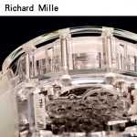 Richard Mille-80-4 潮流奢華男士白色玻璃殼材質原裝全自動機械腕錶