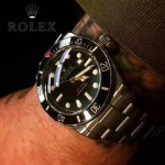 ROLEX-055 勞力士特工007限量版藍寶石鏡面自動機械腕表