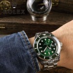 ROLEX-061 勞力士Tattoo水鬼系列純手工紋身雕刻2813全自動機械腕表