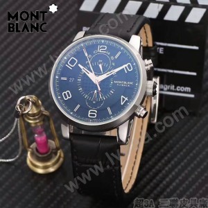 Montblanc-184-06 萬寶龍藍寶石玻璃全自動精準機械新款腕表