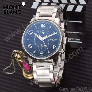 Montblanc-184-04 萬寶龍藍寶石玻璃全自動精準機械新款腕表