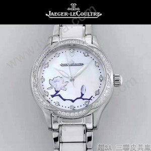 JAEGER-049-02 時尚款進口自動機械機芯藍寶石玻璃鏡面女士陶瓷腕表