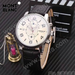 Montblanc-184-01 萬寶龍藍寶石玻璃全自動精準機械新款腕表