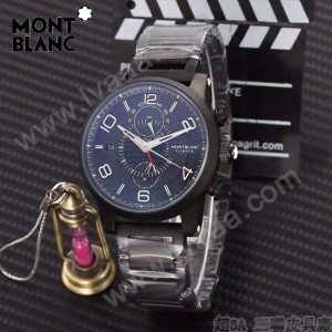 Montblanc-184-02 萬寶龍藍寶石玻璃全自動精準機械新款腕表