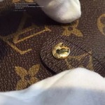 LV M20005 老花經典熱賣款原版皮小號活頁記事本
