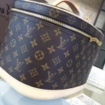 LV M47280-01 人氣熱銷經典款原版皮Monogram帆布系列化妝箱