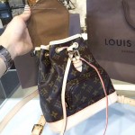 LV M51137-01 人氣熱銷經典款原版皮老花雙肩背包