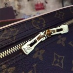 LV M47280-01 人氣熱銷經典款原版皮Monogram帆布系列化妝箱
