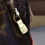 LV M51137-01 人氣熱銷經典款原版皮老花雙肩背包