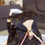 LV M51137-01 人氣熱銷經典款原版皮老花雙肩背包