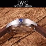 IWC-080-3 新款男士馬克十七小王子限量版IW326506真牛皮錶帶全自動機械腕錶