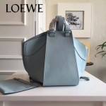 LOEWE 024-04 潮流時尚新款Hammock Bag系列進口西班牙原版皮手提單肩包