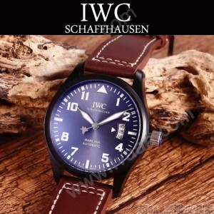 IWC-080-4 新款男士馬克十七小王子限量版IW326506真牛皮錶帶全自動機械腕錶