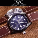 IWC-080-4 新款男士馬克十七小王子限量版IW326506真牛皮錶帶全自動機械腕錶