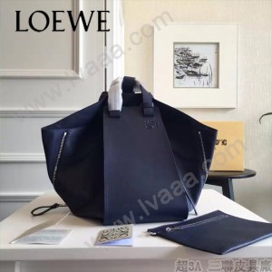 LOEWE 024-05 潮流時尚新款Hammock Bag系列進口西班牙原版皮手提單肩包