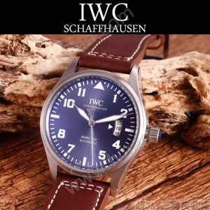 IWC-080-3 新款男士馬克十七小王子限量版IW326506真牛皮錶帶全自動機械腕錶