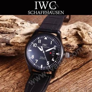 IWC-080 新款男士馬克十七小王子限量版IW326506真牛皮錶帶全自動機械腕錶