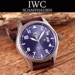 IWC-080-3 新款男士馬克十七小王子限量版IW326506真牛皮錶帶全自動機械腕錶