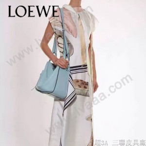 LOEWE 024-04 潮流時尚新款Hammock Bag系列進口西班牙原版皮手提單肩包