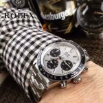 ROLEX-063-2 明星余文樂同款保羅諾曼迪通拿紀念版日本多功能石英腕錶