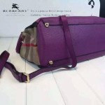 Burberry 1771-01 潮流時尚款running man宋智孝同款荔枝紋女士手提單肩包