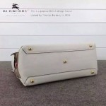 Burberry-0229 潮流時尚新款原單手掌紋進口牛皮配布手提斜背包