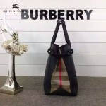 Burberry-0229-01 潮流時尚新款原單手掌紋進口牛皮配布手提斜背包