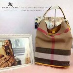 Burberry-0223-03 潮流時尚款來自星星的妳千頌依同款可拆式皮質斜背帶水桶包