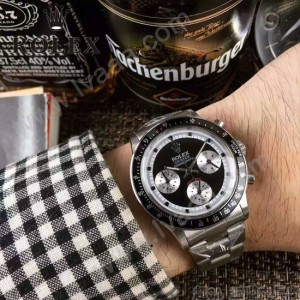 ROLEX-063-4 明星余文樂同款保羅諾曼迪通拿紀念版日本多功能石英腕錶